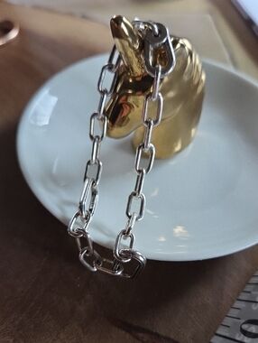 Pandora Sterling Silver ME Small Link Chain Bracelet Size 6.9in.